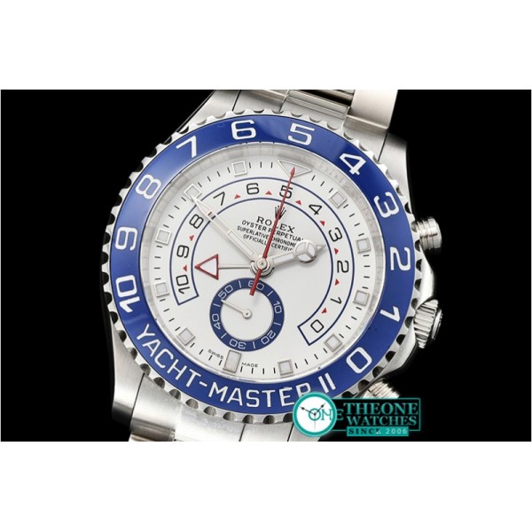 Rolex - YachtMaster 116680 Blue SS/SS White BP Asia 4161 Mod