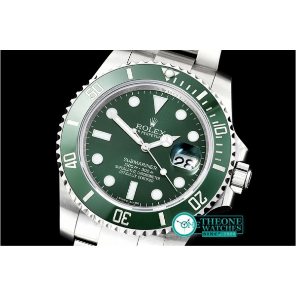 Rolex - Submariner 116610LV SS/SS Green VRF Asia 2836