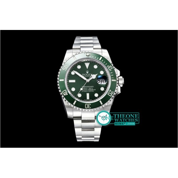 Rolex - Submariner 116610LV SS/SS Green VRF Asia 2836