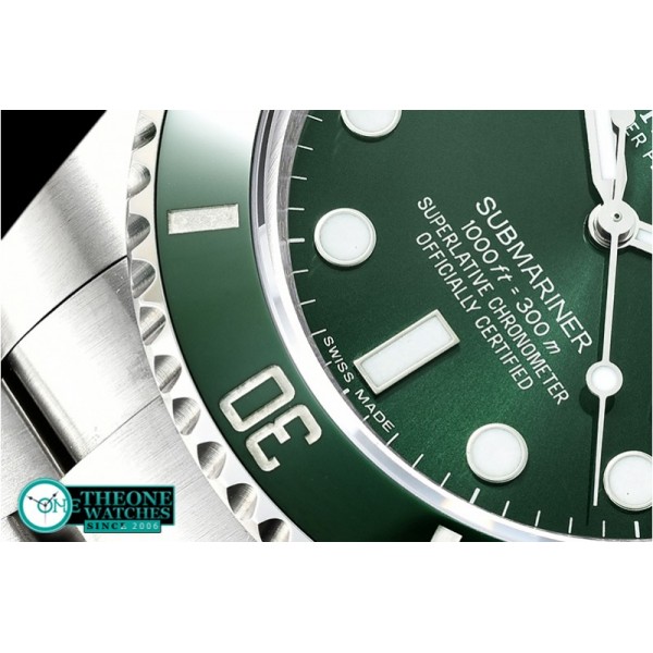 Rolex - Submariner 116610LV SS/SS Green VRF Asia 2836