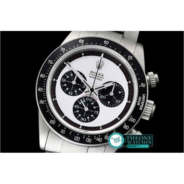 Rolex - Daytona Ref.6263 SS/SS White Bamford PN JKF A7750