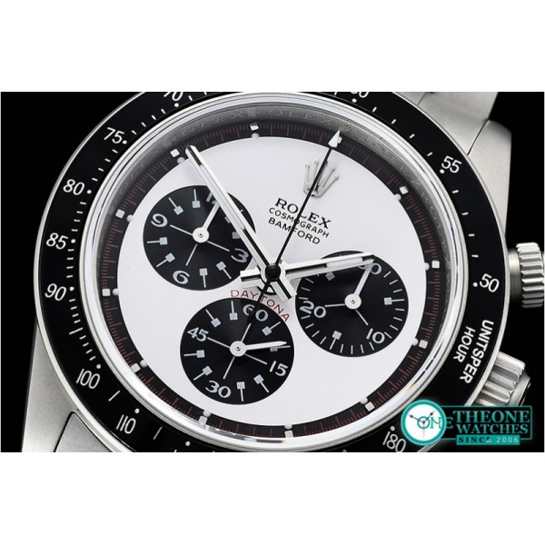 Rolex - Daytona Ref.6263 SS/SS White Bamford PN JKF A7750