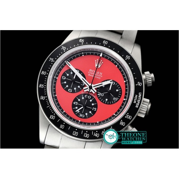 Rolex - Daytona Ref.6263 SS/SS Red Bamford PN JKF A7750