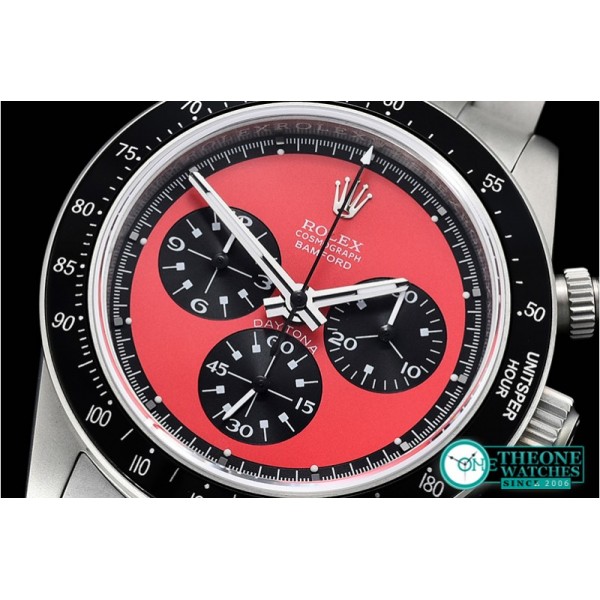 Rolex - Daytona Ref.6263 SS/SS Red Bamford PN JKF A7750