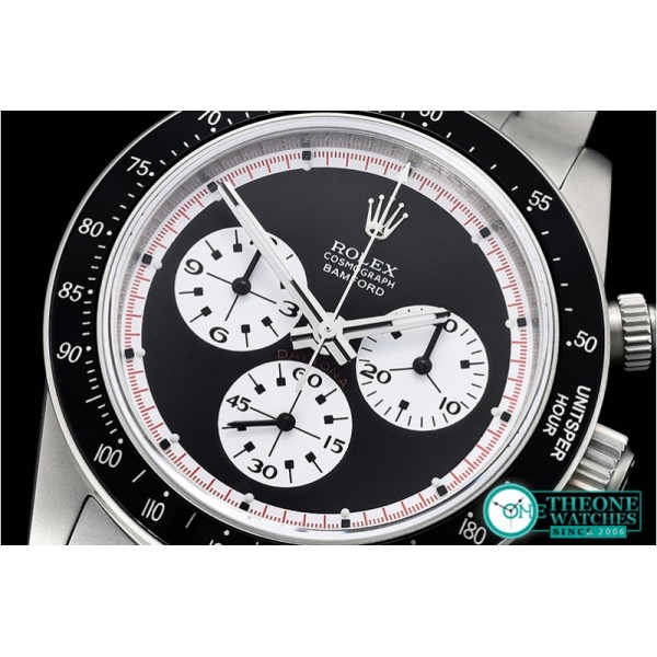 Rolex - Daytona Ref.6263 SS/SS Black Bamford PN JKF A7750