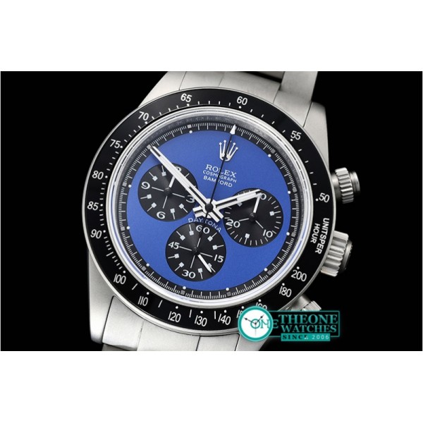 Rolex - Daytona Ref.6263 SS/SS Blue Bamford PN JKF A7750