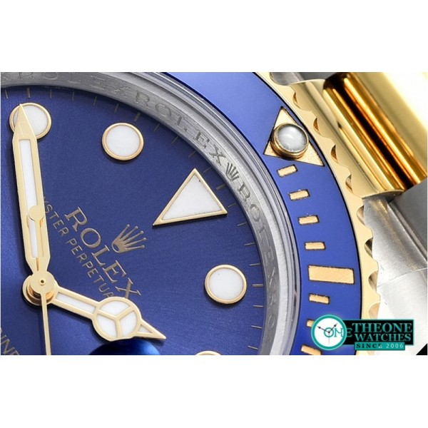 Rolex - Submariner 116613 YG/SS Cer Bez Blue VRF Asia 2836