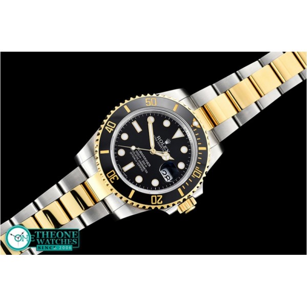 Rolex - Submariner 116613 YG/SS Cer Bez Blk VRF Asia 2836