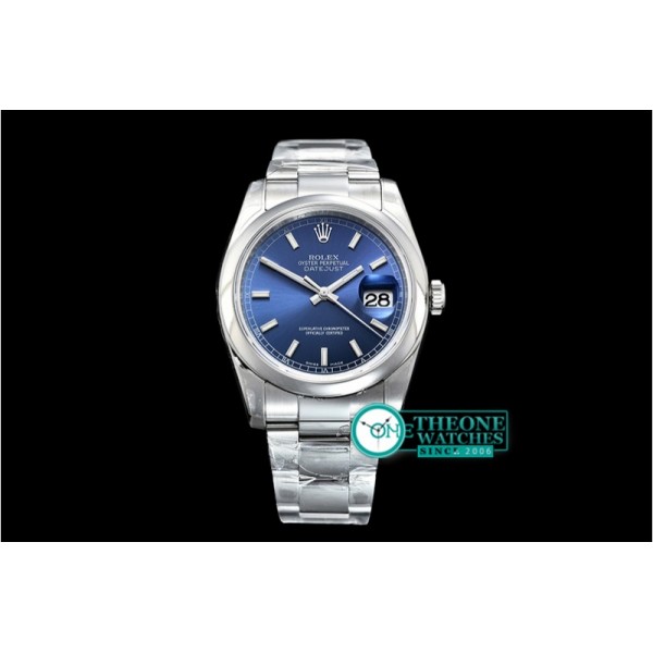 Rolex - Datejust 36mm Oyst Dome 904L SS/SS Blue Lume ARF A3135