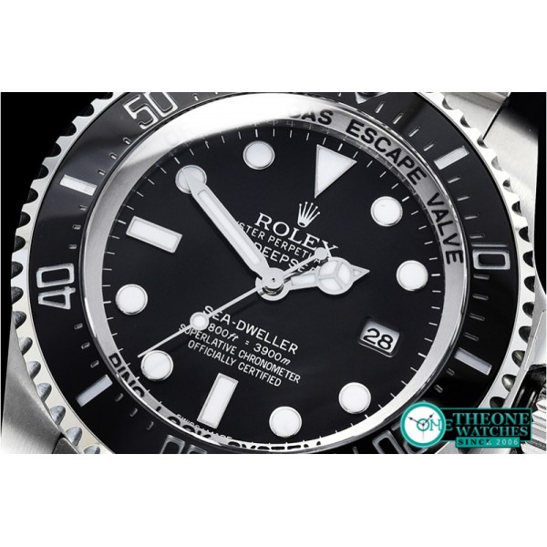 Rolex - DeepSea Dweller 116660 SS/SS Black BP V2 Asia 3135