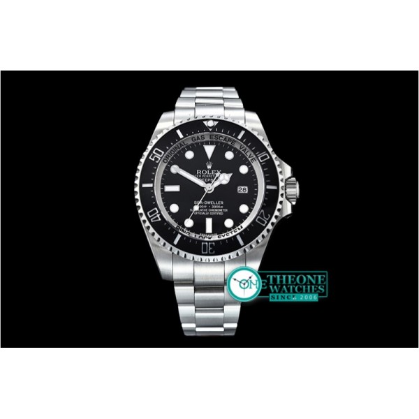 Rolex - DeepSea Dweller 116660 SS/SS Black BP V2 Asia 3135