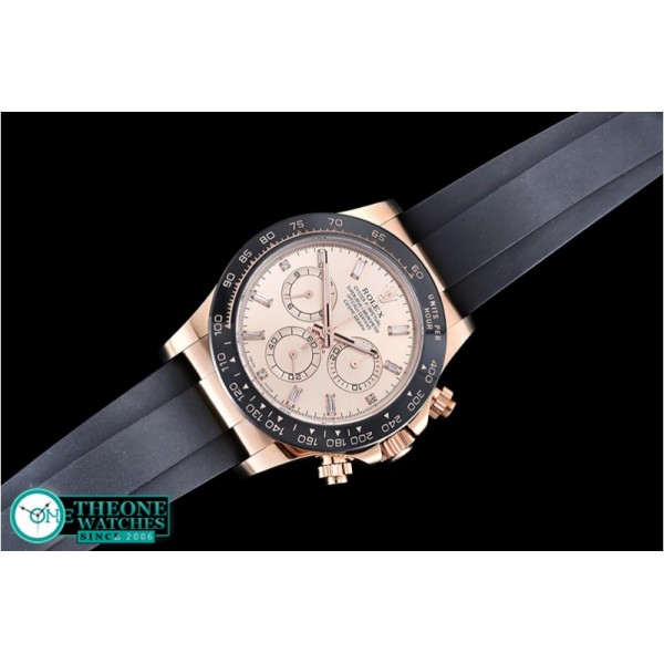 Rolex - Daytona Cer RG/RU Rose Gold Diams JF Ult A7750