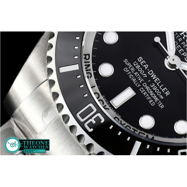 Rolex - DeepSea Dweller 116660 SS/SS Black VRF Asia 2836