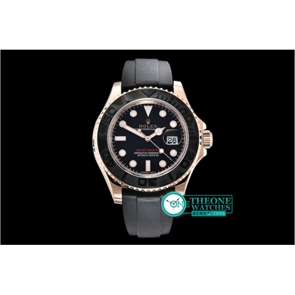 Rolex - YachtMaster 116655 40mm RG/RU Black WF Ult Asia 2836