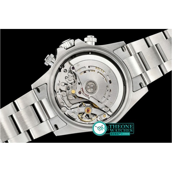 Rolex - Daytona 116520 SS/SS White/Stk Noob Asia 4130 Mod