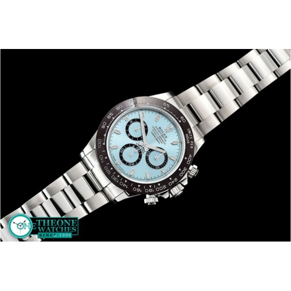 Rolex - Daytona 116506 CER/SS 904L Ice Blue Noob Asia 4130 Mod