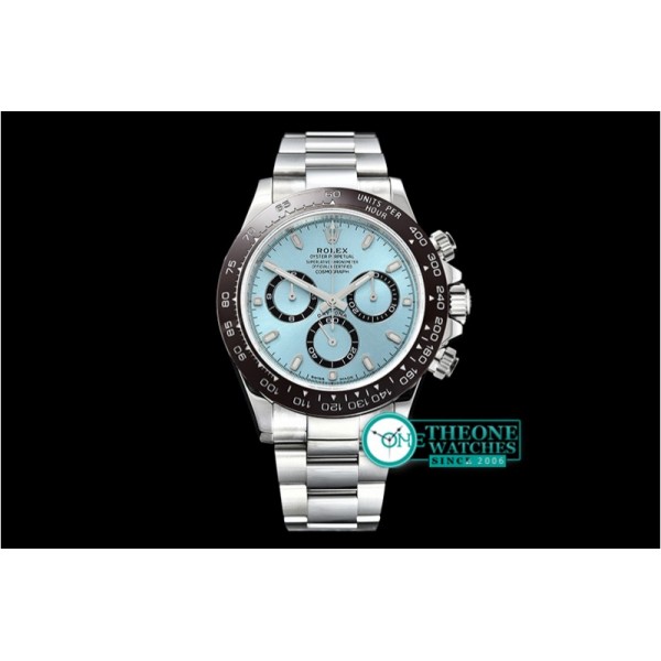 Rolex - Daytona 116506 CER/SS 904L Ice Blue Noob Asia 4130 Mod