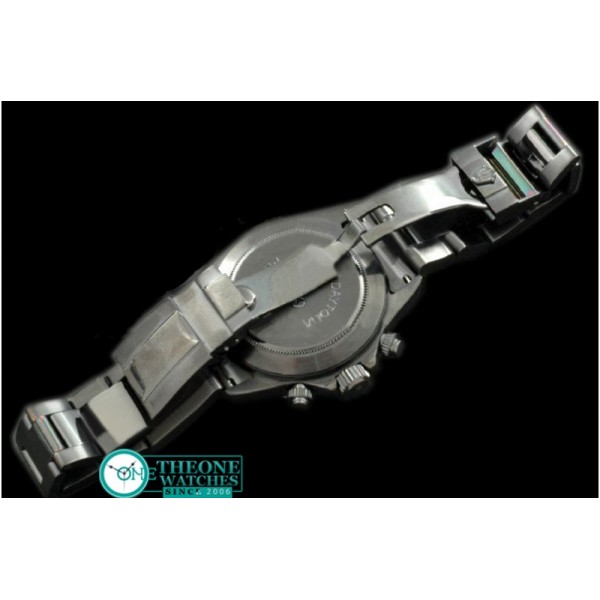 Rolex - PVD/PVD Black Diam Asia 7750 Running Secs @ 6.00