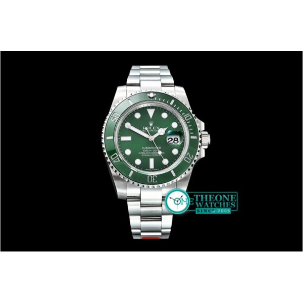 Rolex - Submariner 116610LV 904L SS/SS Green GMF SA3135