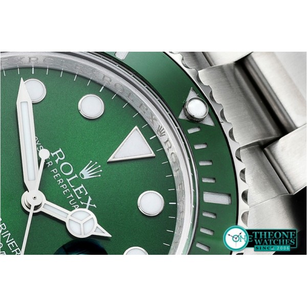 Rolex - Submariner 116610LV 904L SS/SS Green GMF SA3135