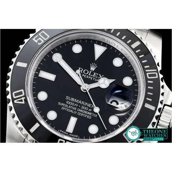 Rolex - Submariner 116610 904L SS/SS Black GMF SA3135