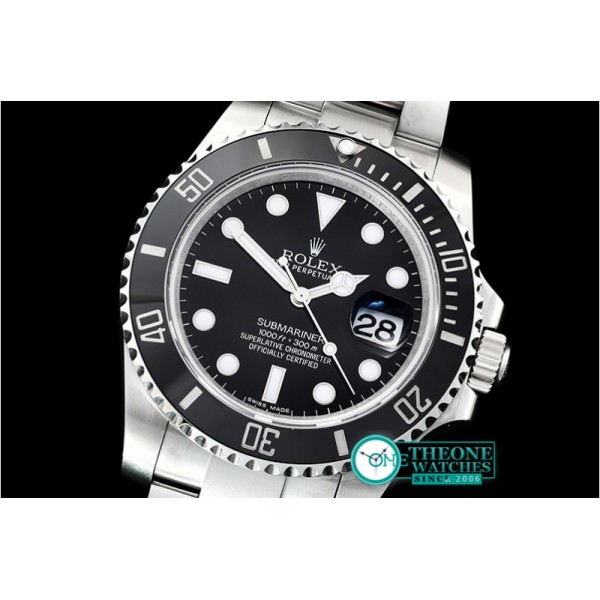 Rolex - Submariner 116610 904L SS/SS Black GMF SA3135