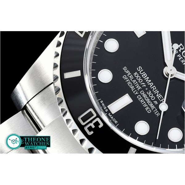 Rolex - Submariner 116610 904L SS/SS Black GMF SA3135