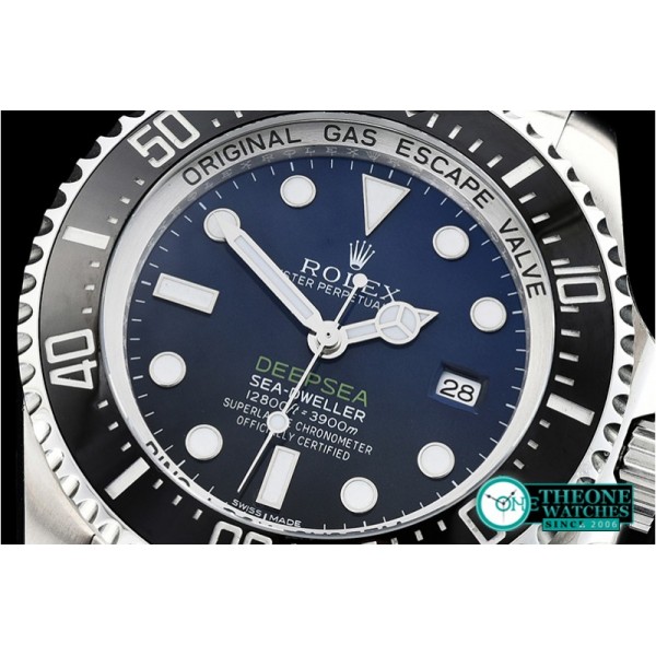 Rolex - DeepSea Dweller 116660 904L SS/SS Blue ARF Asia 3135