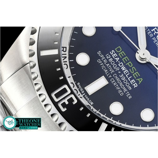 Rolex - DeepSea Dweller 116660 904L SS/SS Blue ARF Asia 3135