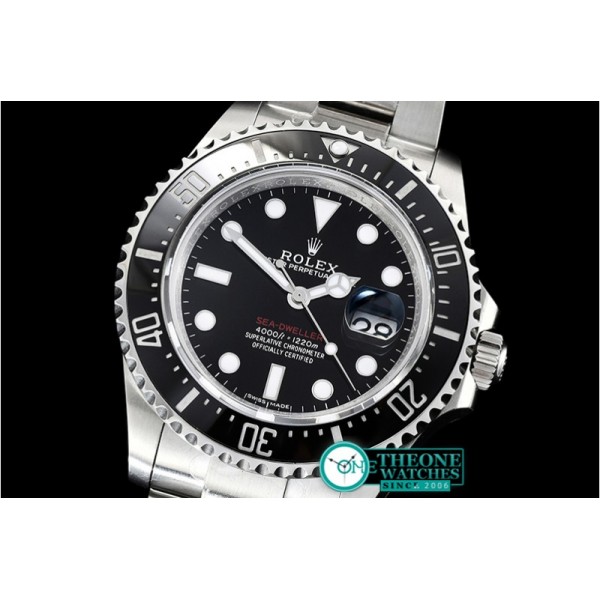 Rolex - Seadweller 126600 43mm 904L SS/SS Single Red GMF A2836