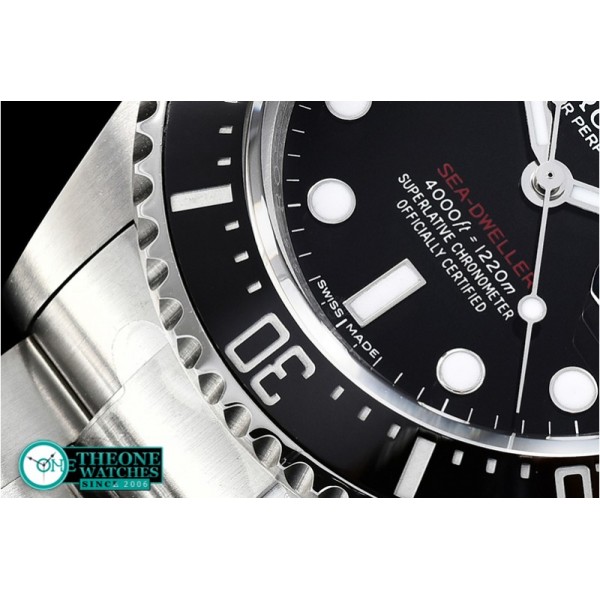 Rolex - Seadweller 126600 43mm 904L SS/SS Single Red GMF A2836