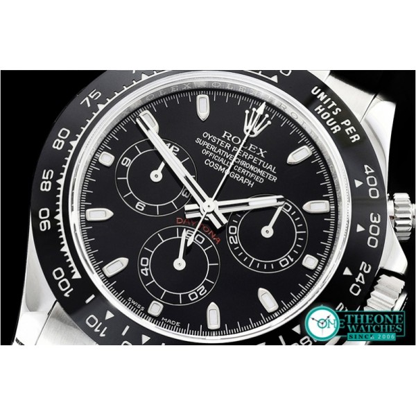 Rolex - Daytona 116500LN SS/RU Black ARF Asia 4130 Mod