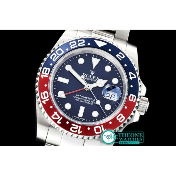 Rolex - GMT Master II 126710BLRO SS/SS Blue Asia 2836