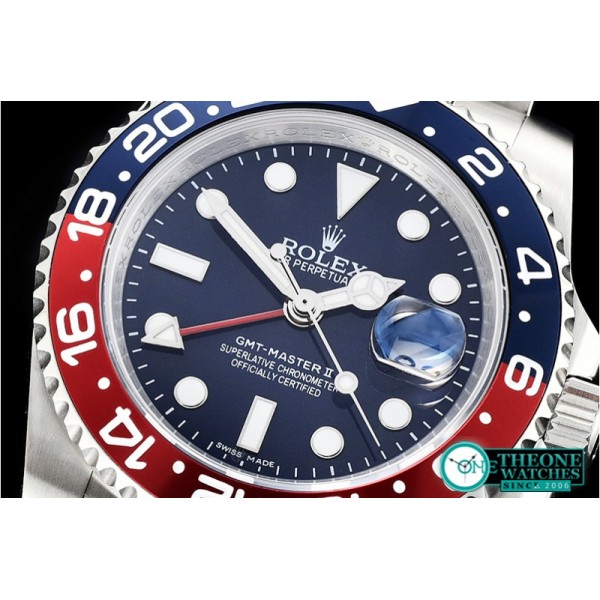 Rolex - GMT Master II 126710BLRO SS/SS Blue Asia 2836