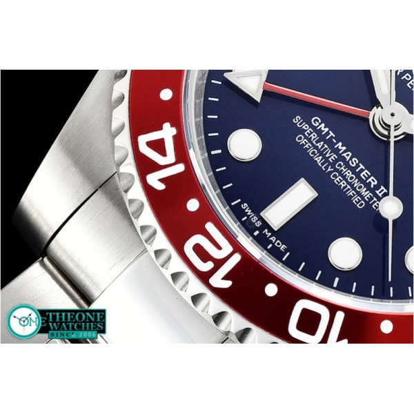 Rolex - GMT Master II 126710BLRO SS/SS Blue Asia 2836