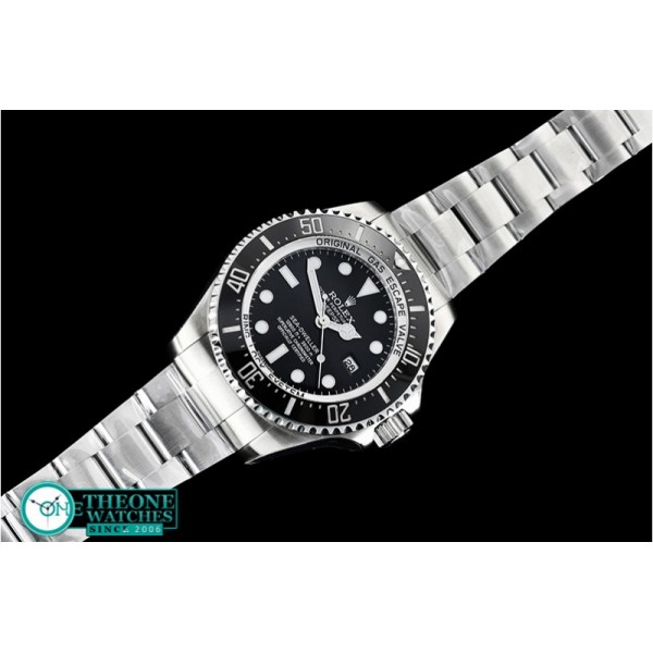 Rolex - DeepSea Dweller 116660 904L SS/SS Black ARF Asia 3135