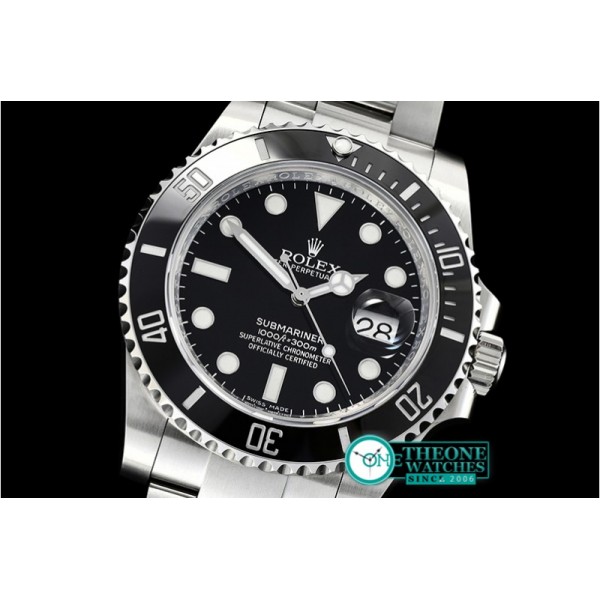 Rolex - Submariner 116610 904L SS/SS Black V9 Noob A2836