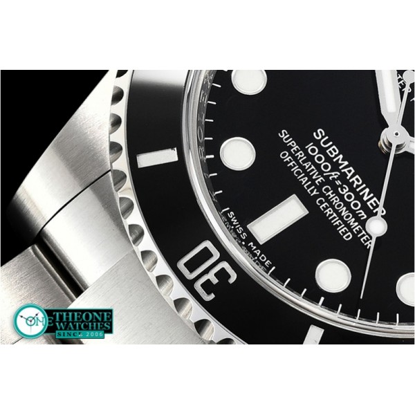 Rolex - Submariner 116610 904L SS/SS Black V9 Noob A2836