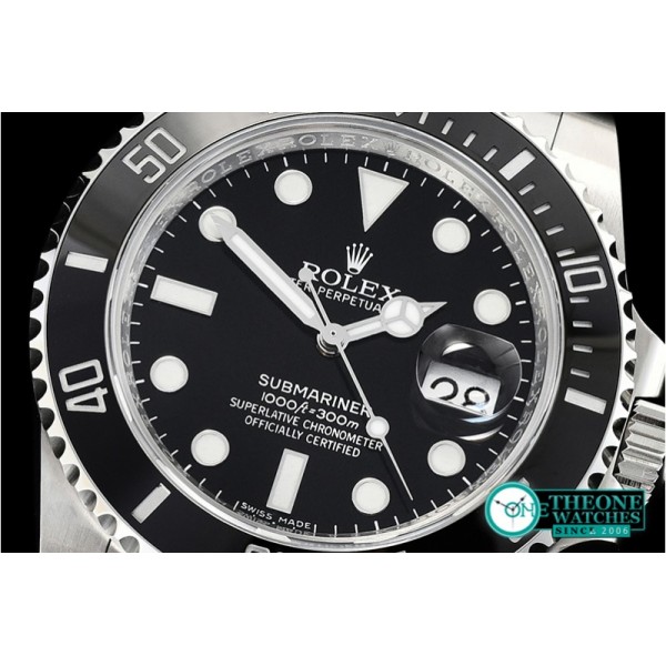 Rolex - Submariner 116610 904L SS/SS Black V9 Noob A2836