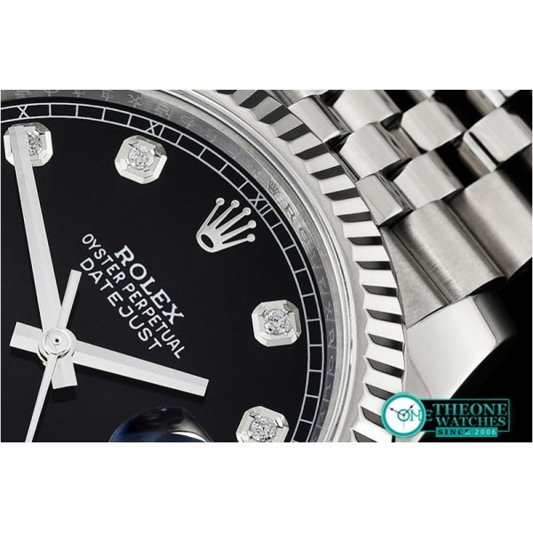 Rolex - DJ2 41mm Jub Flt SS/SS Black Diam Noob A3235