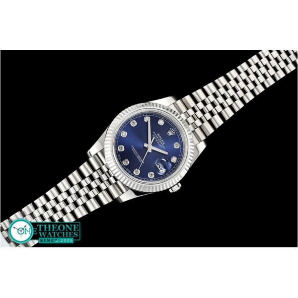 Rolex - DJ2 41mm Jub Flt SS/SS Blue Diam Noob A3235