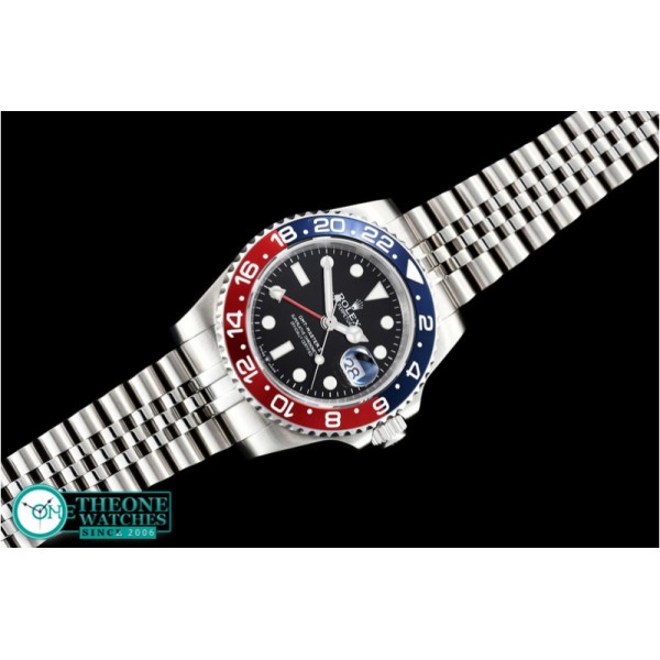 Rolex - GMT Master II 126710BLRO Jubilee SS/SS Black A2836