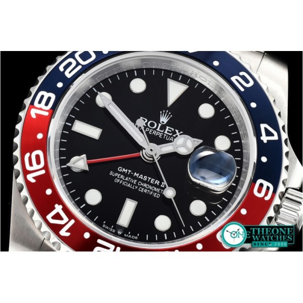 Rolex - GMT Master II 126710BLRO Jubilee SS/SS Black A2836