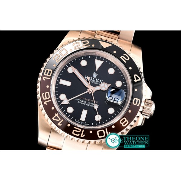 Rolex - GMT Master II Basel 2018 126715 RG/RG Black A2836