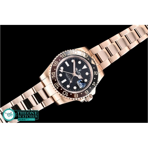 Rolex - GMT Master II Basel 2018 126715 RG/RG Black A2836