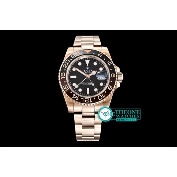 Rolex - GMT Master II Basel 2018 126715 RG/RG Black A2836