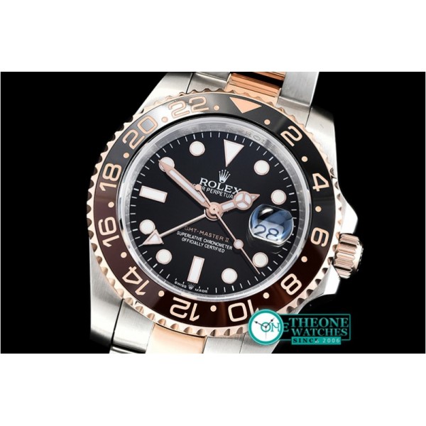 Rolex - GMT Master II Basel 2018 126711 RG/SS Black A2836