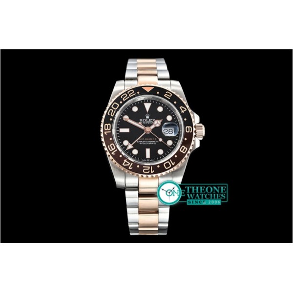 Rolex - GMT Master II Basel 2018 126711 RG/SS Black A2836