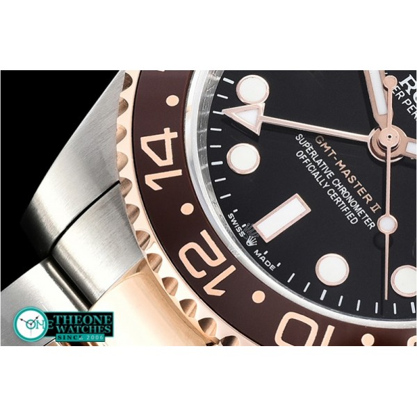 Rolex - GMT Master II Basel 2018 126711 RG/SS Black A2836