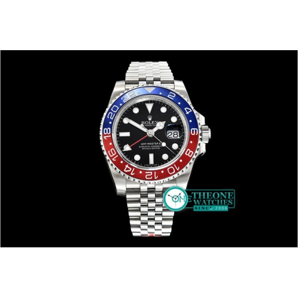 Rolex - GMT Master II 126710 Jubilee 904L SS/SS Blk GMF A2836